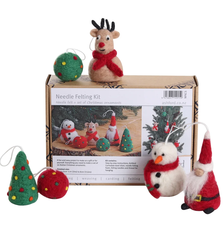 Felting Kit Christmas Ornaments