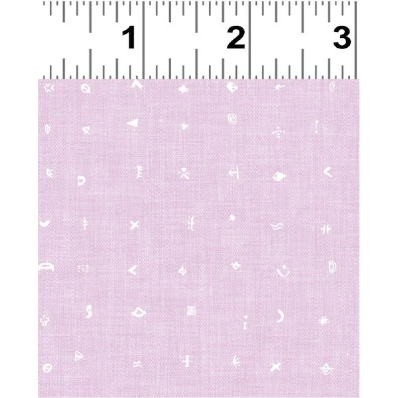 Forest Glade Mauve Tiny Symbols