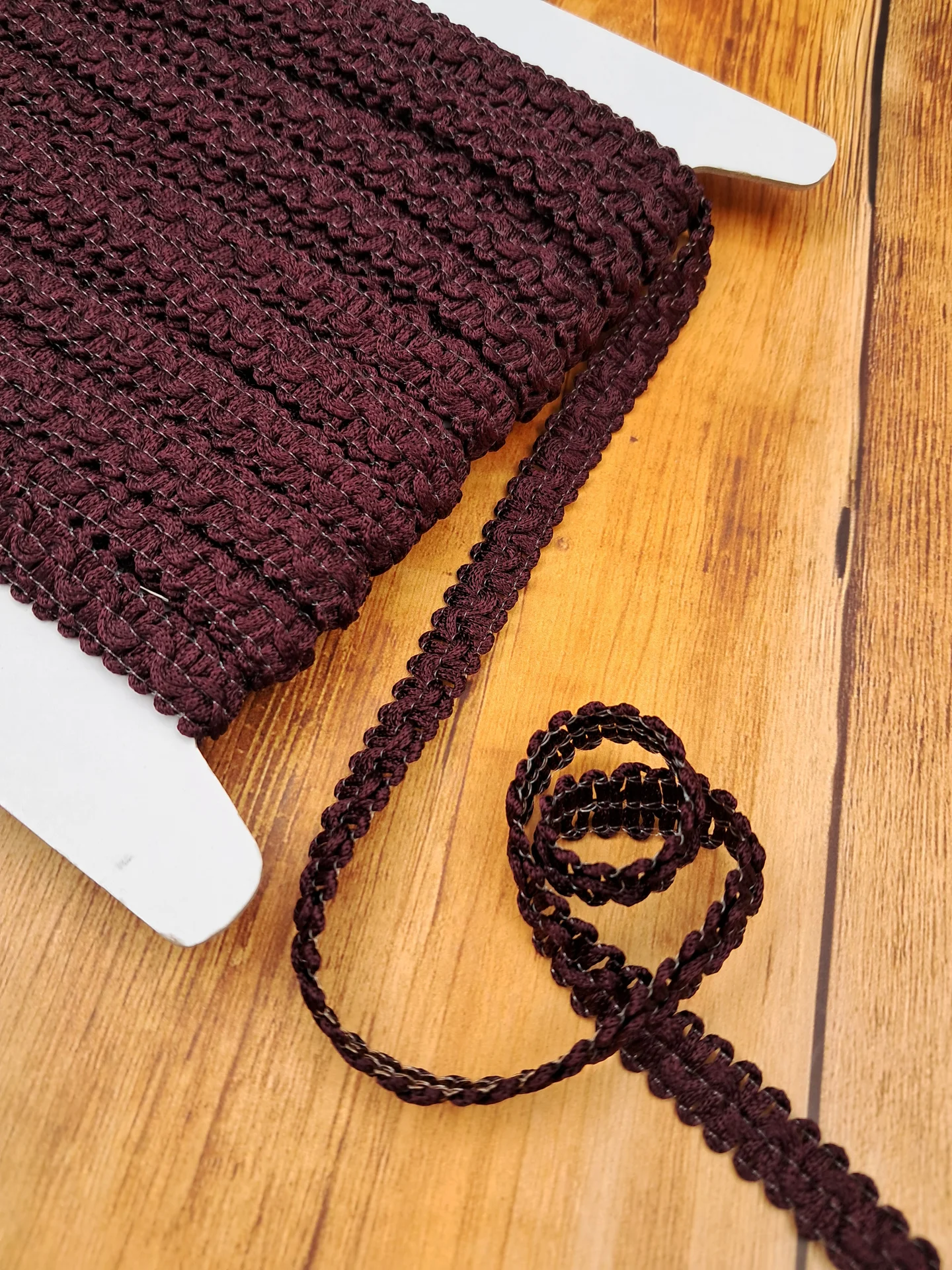 Gimp Braid 12mm Bordeaux