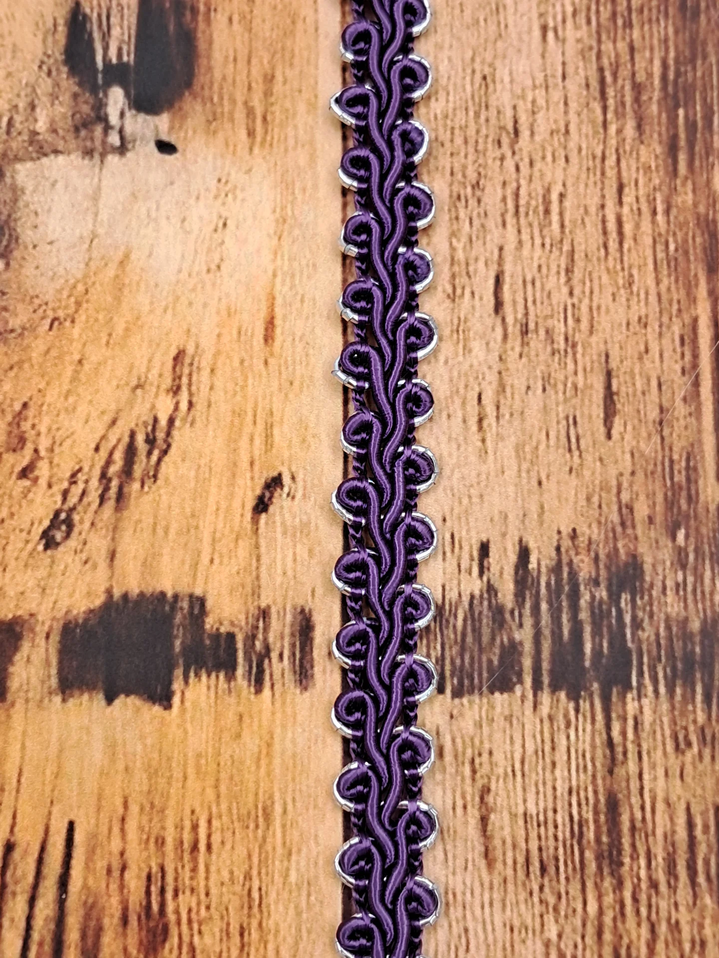 Gimp Lilac Silver 74036