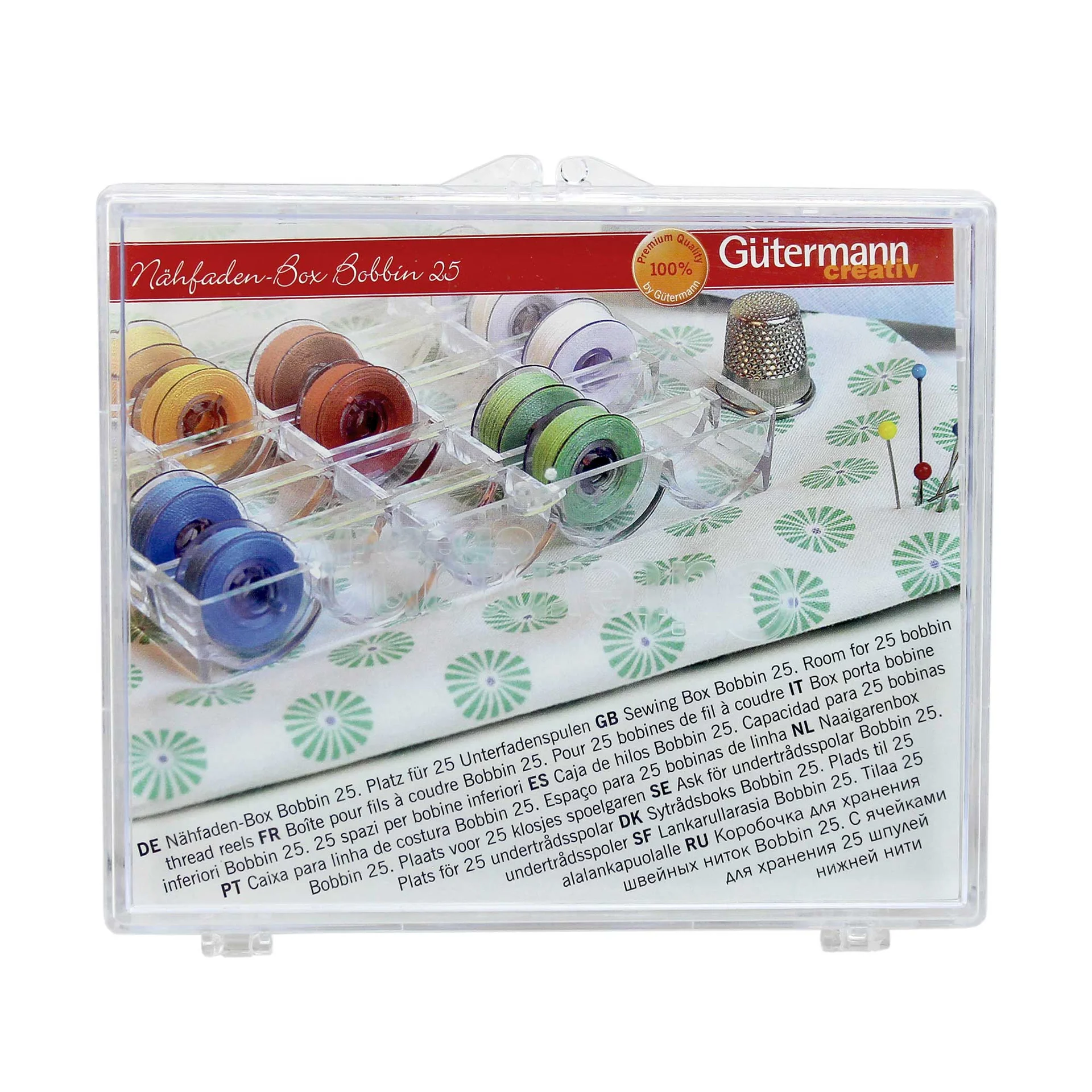 Gutermann Clear Bobbin Holder