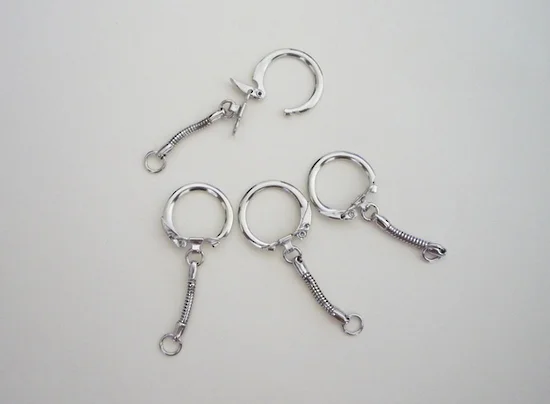 H185 Key Chain Fitting Nickel