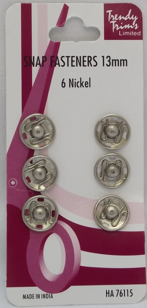 Hook and Eyes Size 1 White