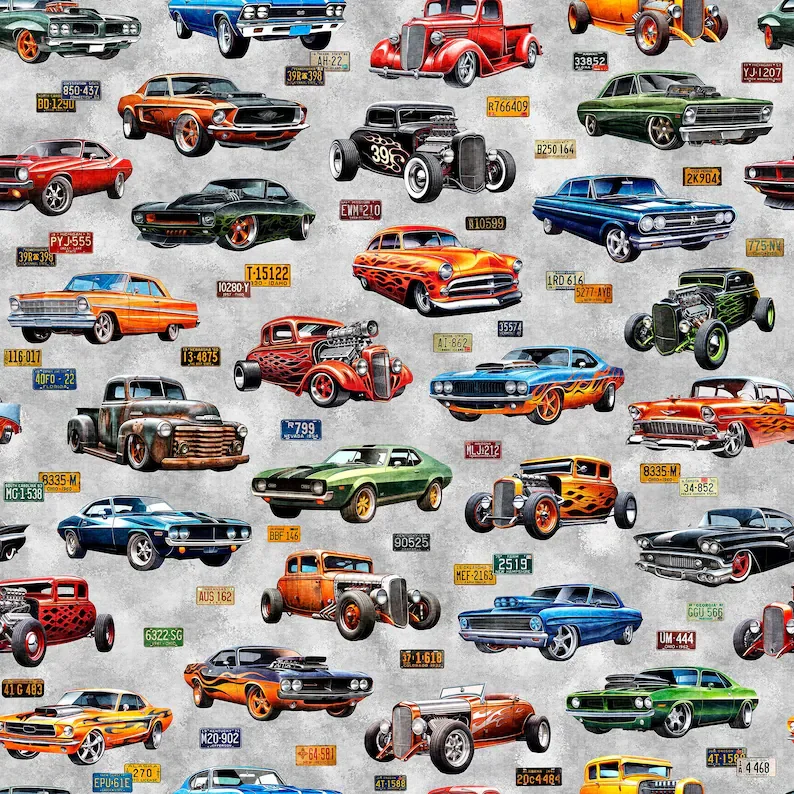 Hot Rods Grey