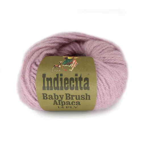 Indiecita Baby Brushed Alpaca 14 Ply 14674 Dusky Pink