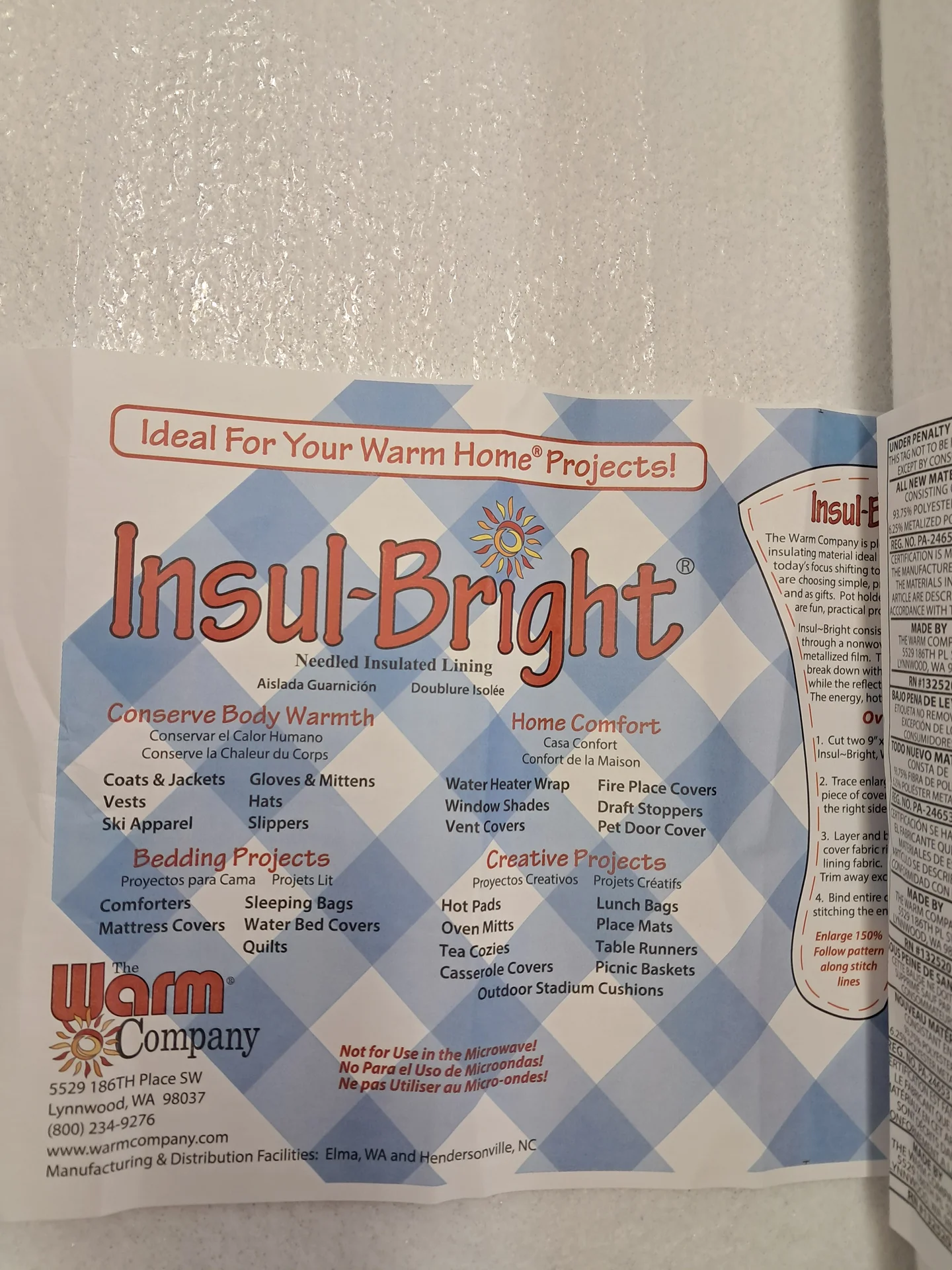 Insulbright Polyester