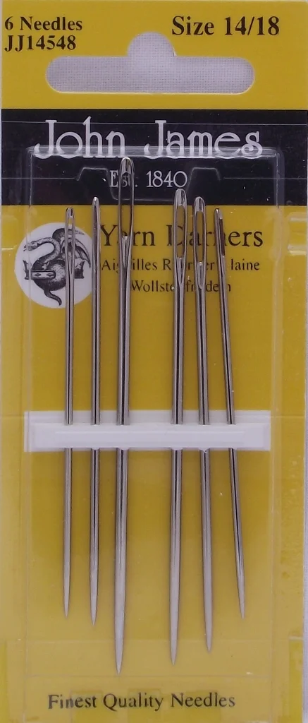 John James Yarn Darners Size 14/18