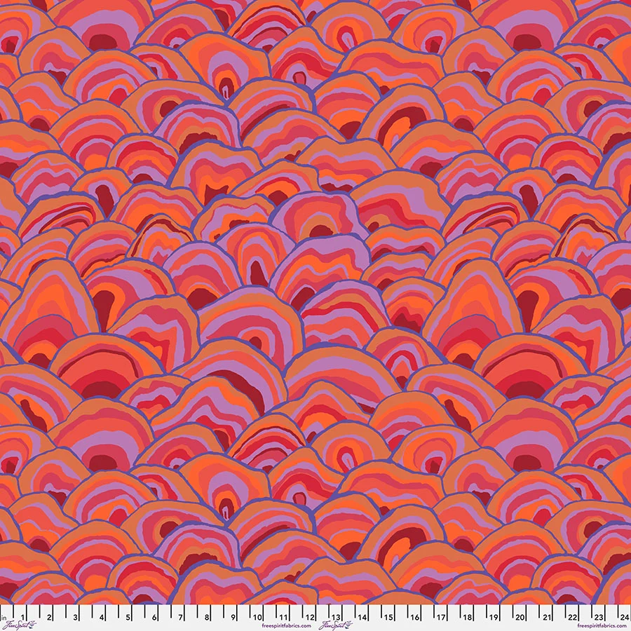 Kaffe Fassett Wobble Red BM092
