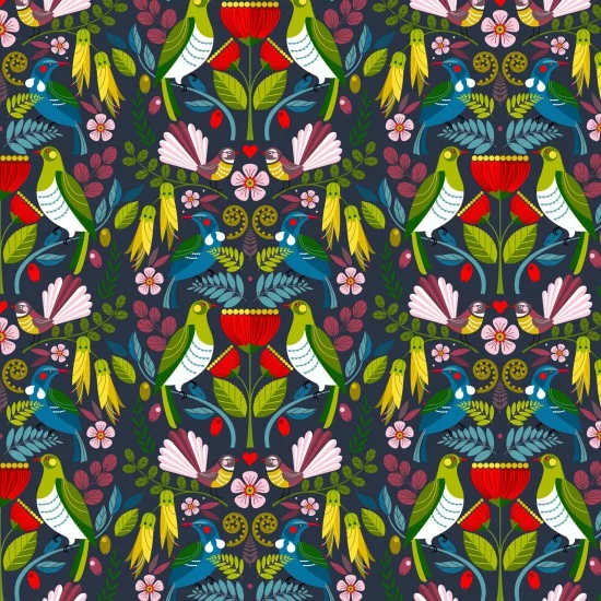 Kiwiana 81450 1 Birds Folk Tail