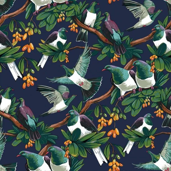 Kiwiana 81830 2 Native Treasures Wood Pigeon