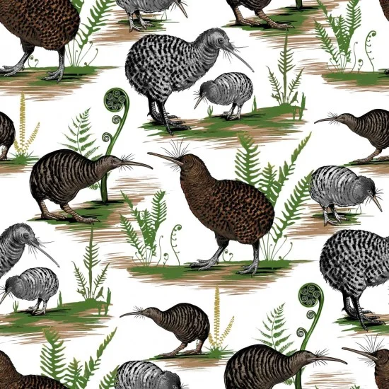 Kiwiana 81830 4 Native Treasure Kiwi