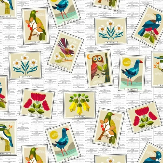 Kiwiana 81900 1 Postcards of NZ Cards White