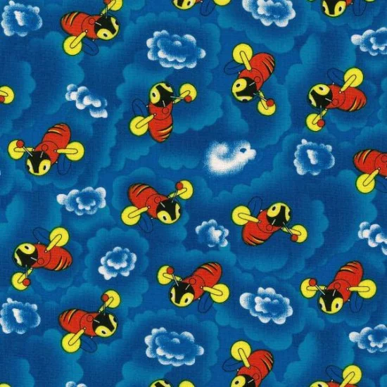 Kiwiana 85370 1 Buzzy Bee Clouds