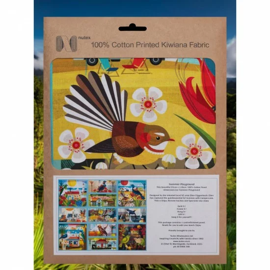 Kiwiana Panel 81740 6 Summer Play