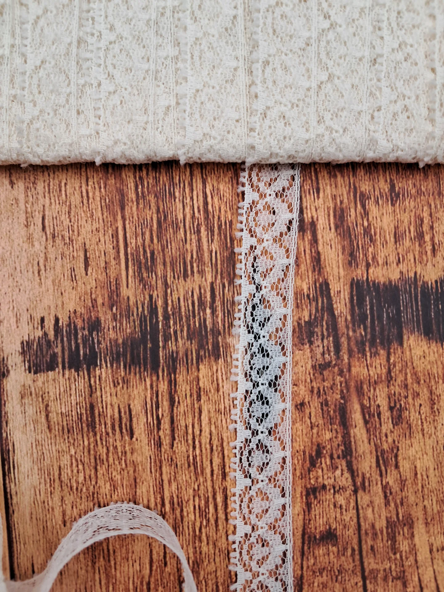 Lace 60290 15mm Flat Cream