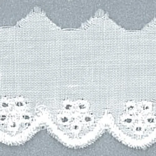 Lace Cambric White BA 10225