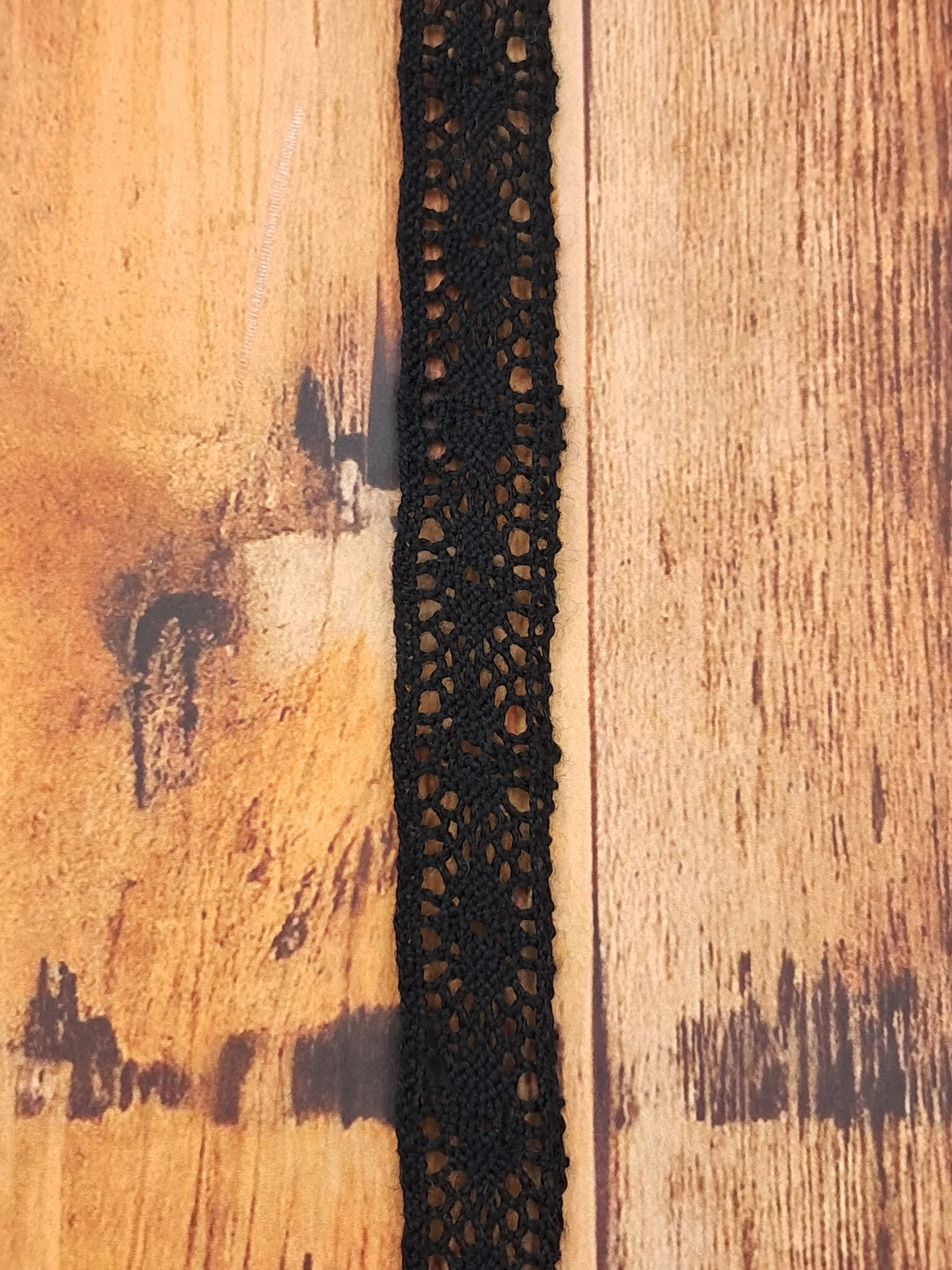 Lace Cluny Joining 15mm Black
