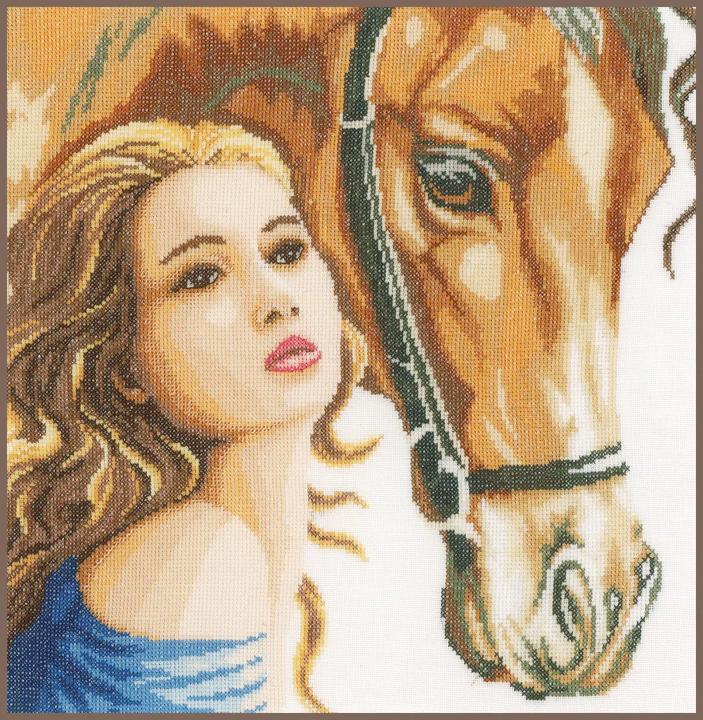 Lanarte Kit Horse and Lady