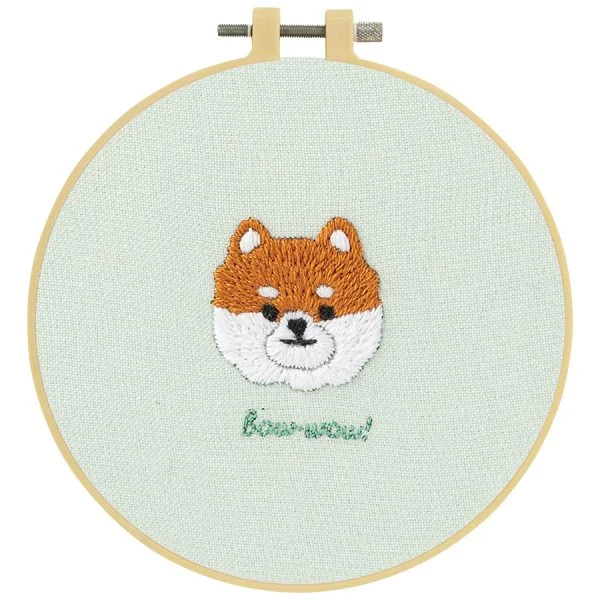 Make It Embroidery Kit Bow Wow