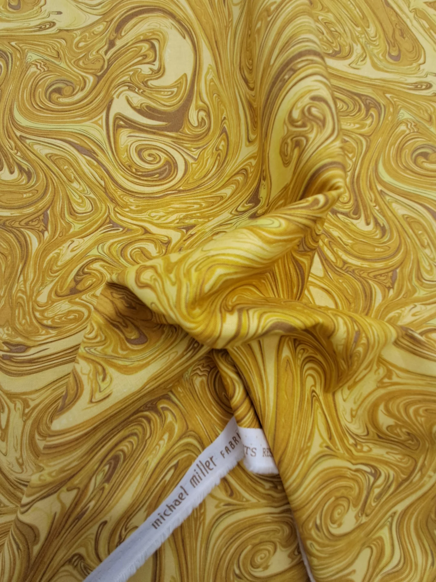 Marble Mustard Gold Yellow