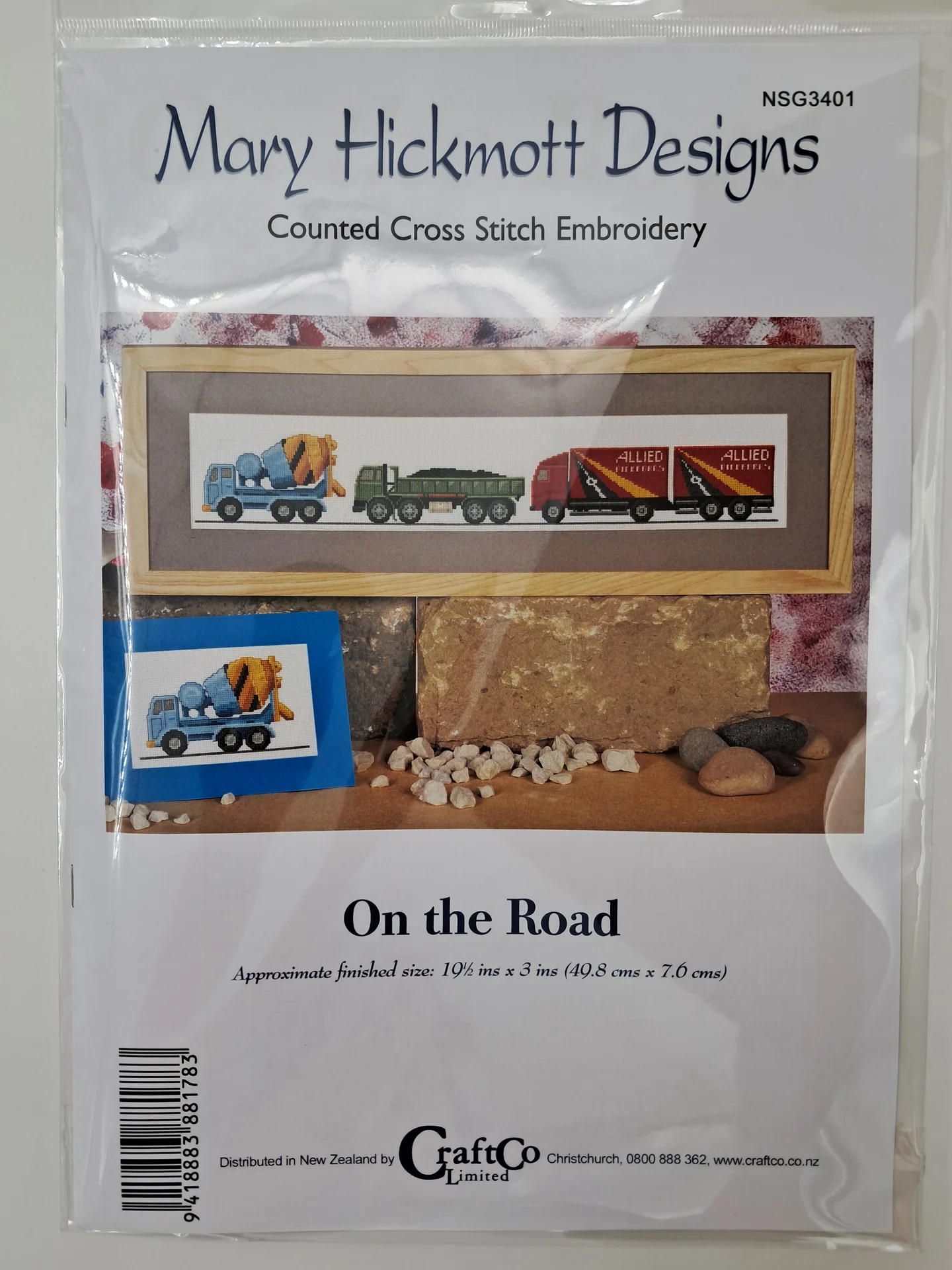 Mary Hickmott Designs Chart On The Road