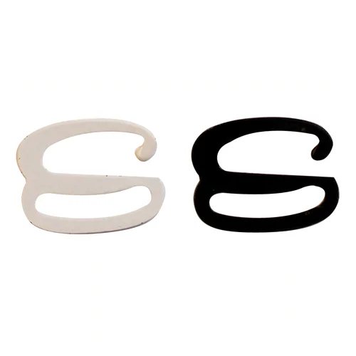 Metal Hook 12mm Black Per Each