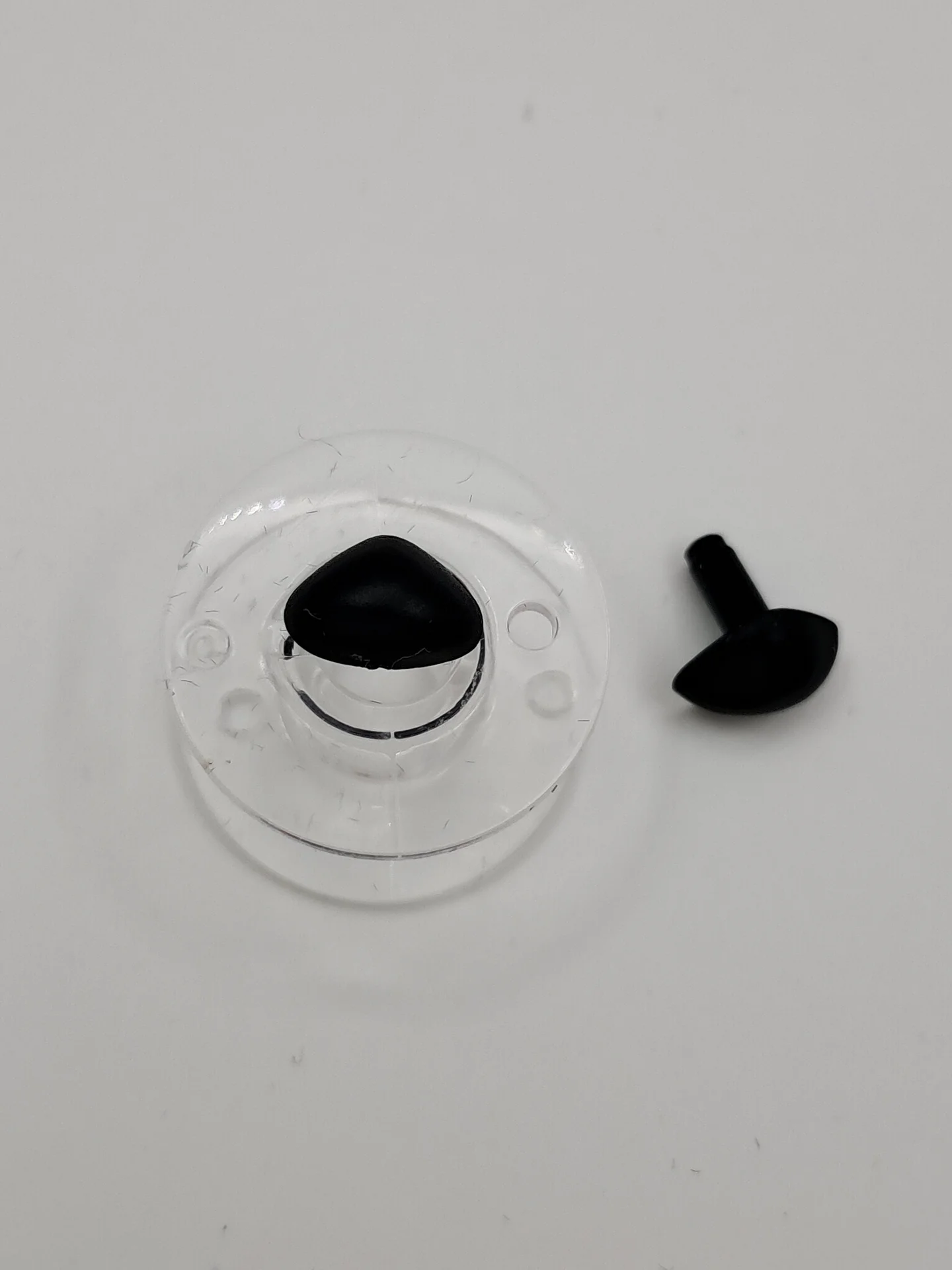 Nose D Type 12mm Black