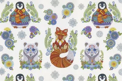 Patchwork Panel Artic Wonderland