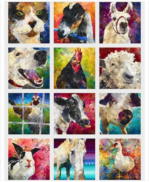 Patchwork Panel Noble Menagere Studio E