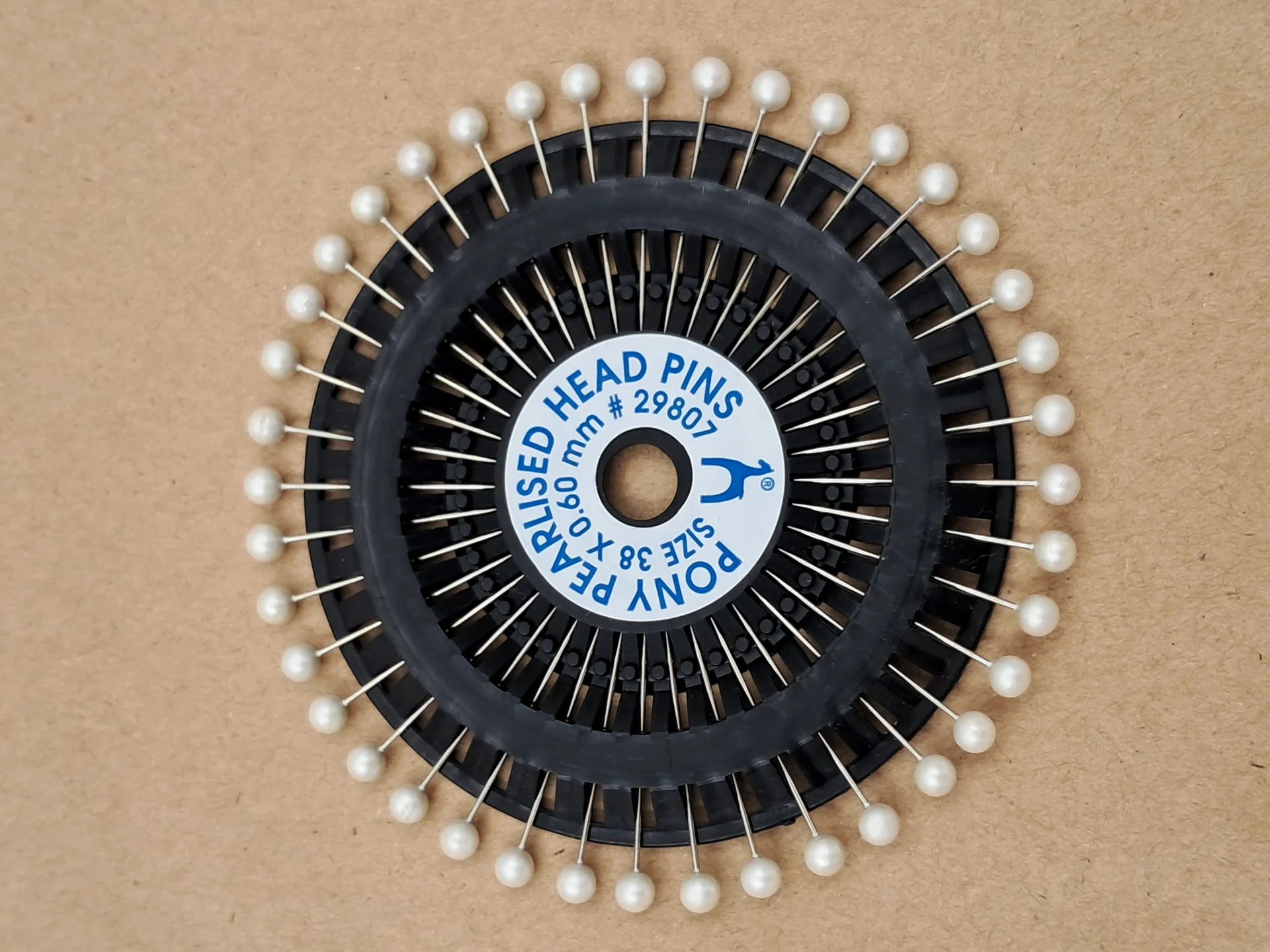 Pins Rosette Pearl White