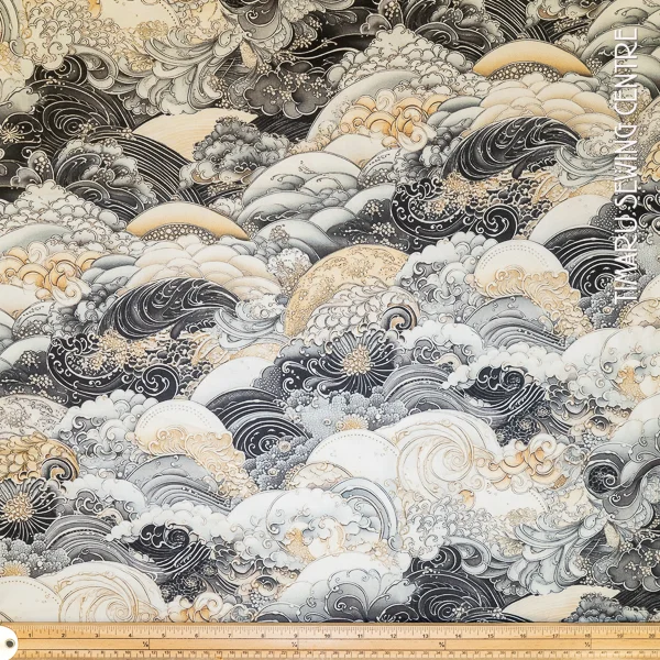 Quilt Backing Nami Grey
