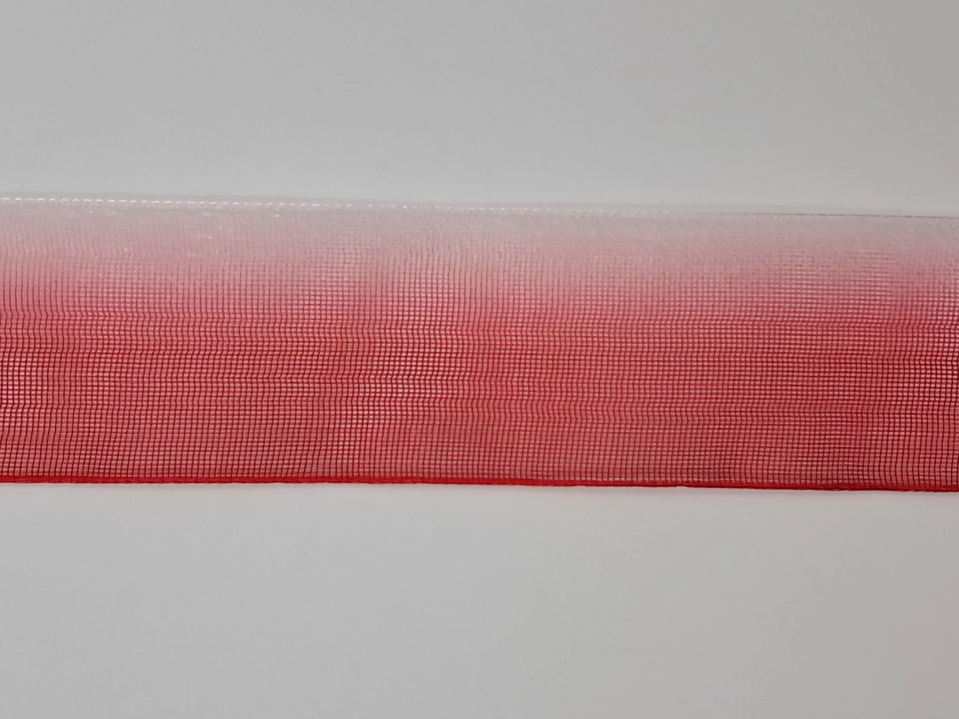 Ribbon 28507 Organza Red White