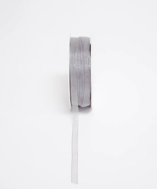 Ribbon Organza Silver Grey 7mm