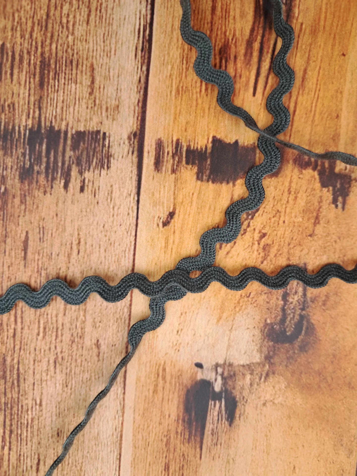 Ric Rac 6mm Charcoal