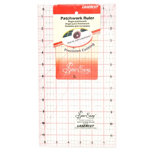 Ruler Sew Easy 6.5''x12''