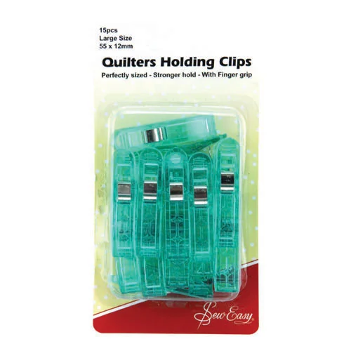 Sew Easy Quilt Clips Large 12x 15