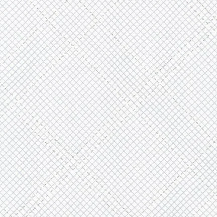 Shapes 19932 Silver Plaid On White
