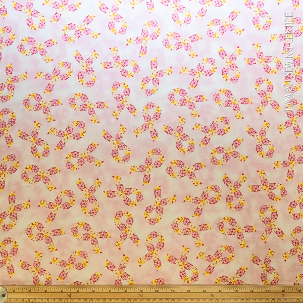 Shapes Pink Power Floral Ribbons Light Pink