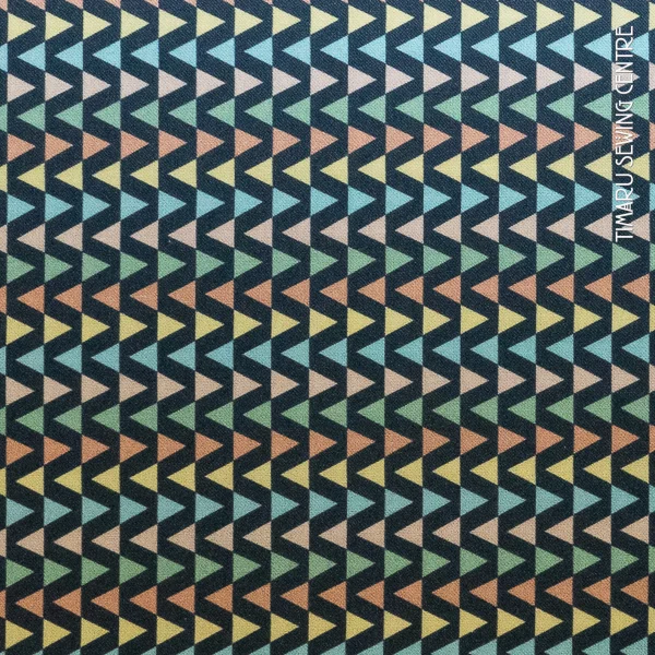 Shapes Star Bright Multi Tri Navy