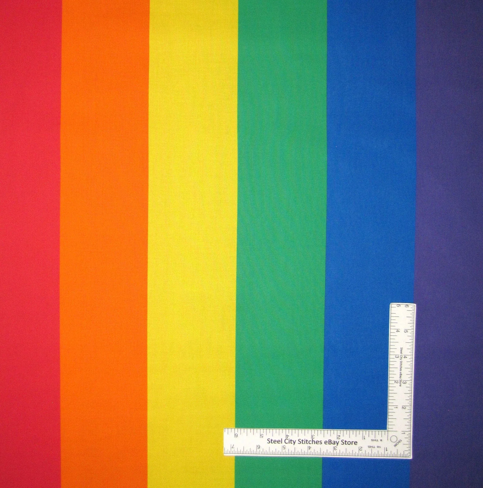 Stripes Extra Wide 9cm Rainbow