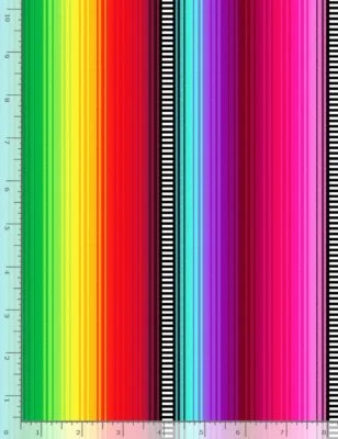 Stripes Mexican Cloth Multi