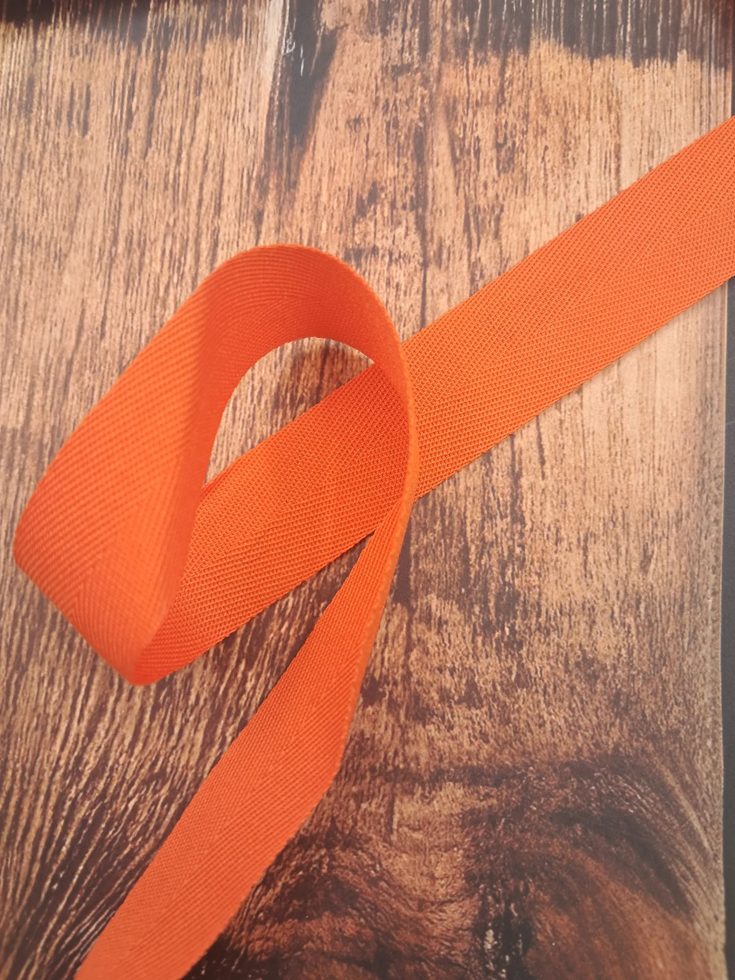 Tape Cotton Herringbone 55 Orange