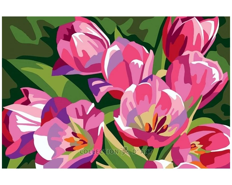 Tapestry Canvas 6289 Pink Floral