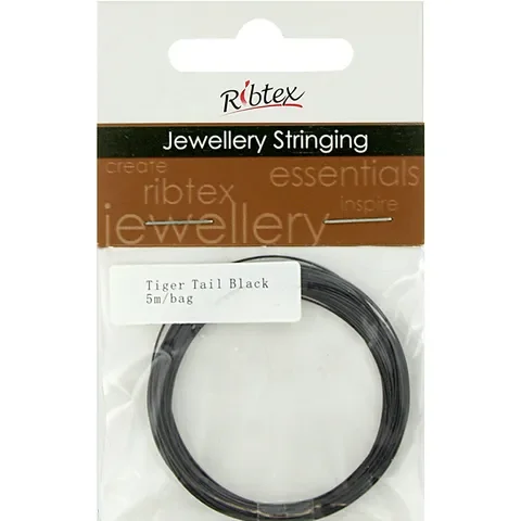 Tiger Tail 5m Packs Black