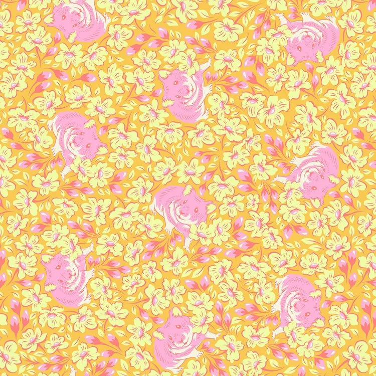 Tula Pink Besties Chubby Cheeks Butter C