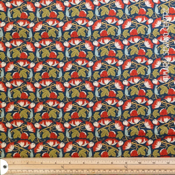 William Morris Perching Bird Duck Egg Bird Vine