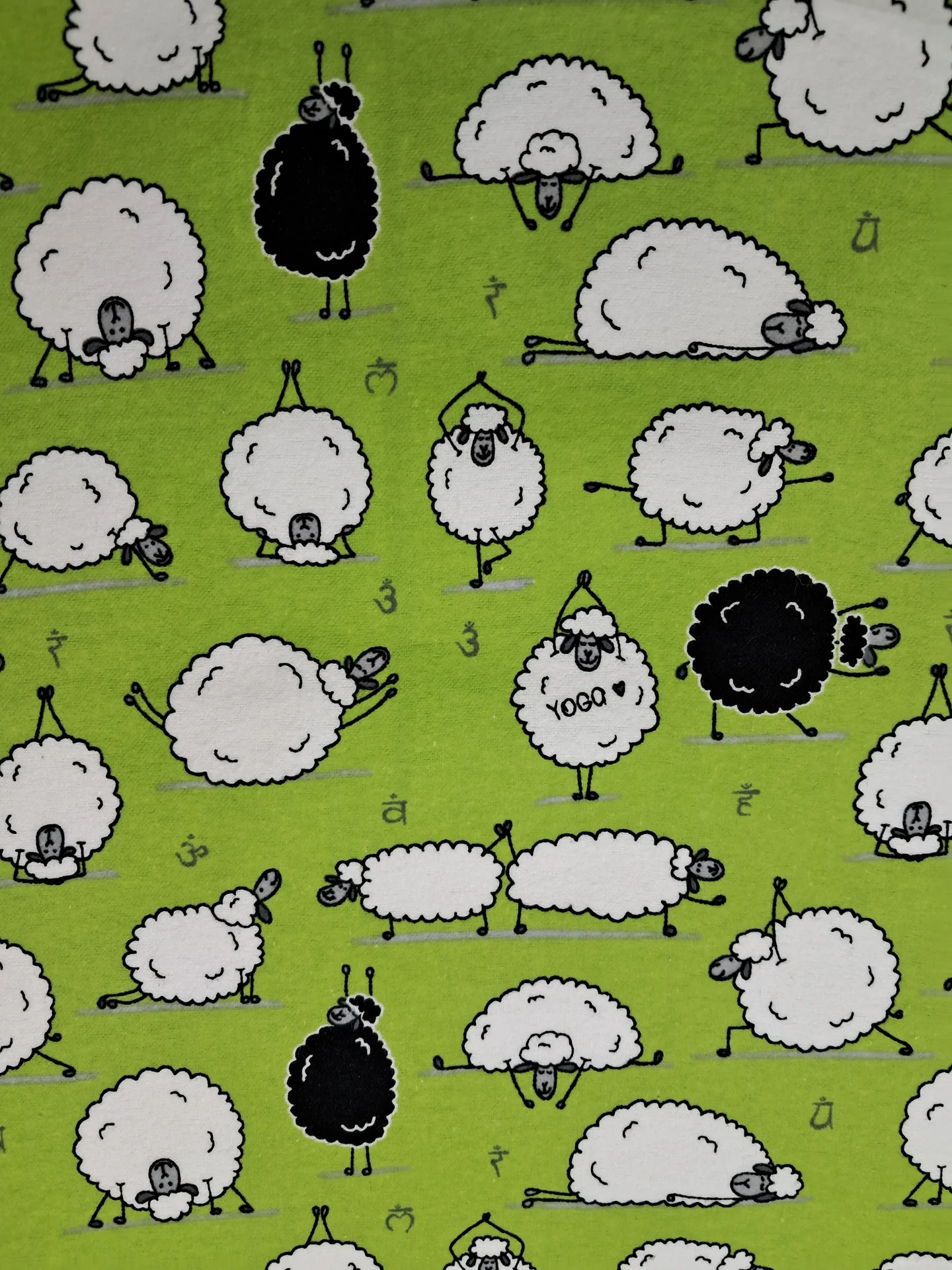 Wincyette 30520 12 Sheep Green