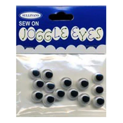 Wobbly Eyes Sew On 10mm 49033 Pkt