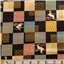 Fabric Cotton Kazu Square with Rabbit