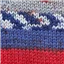Crucci 4ply Sock Yarn 22 Red Nav Gr